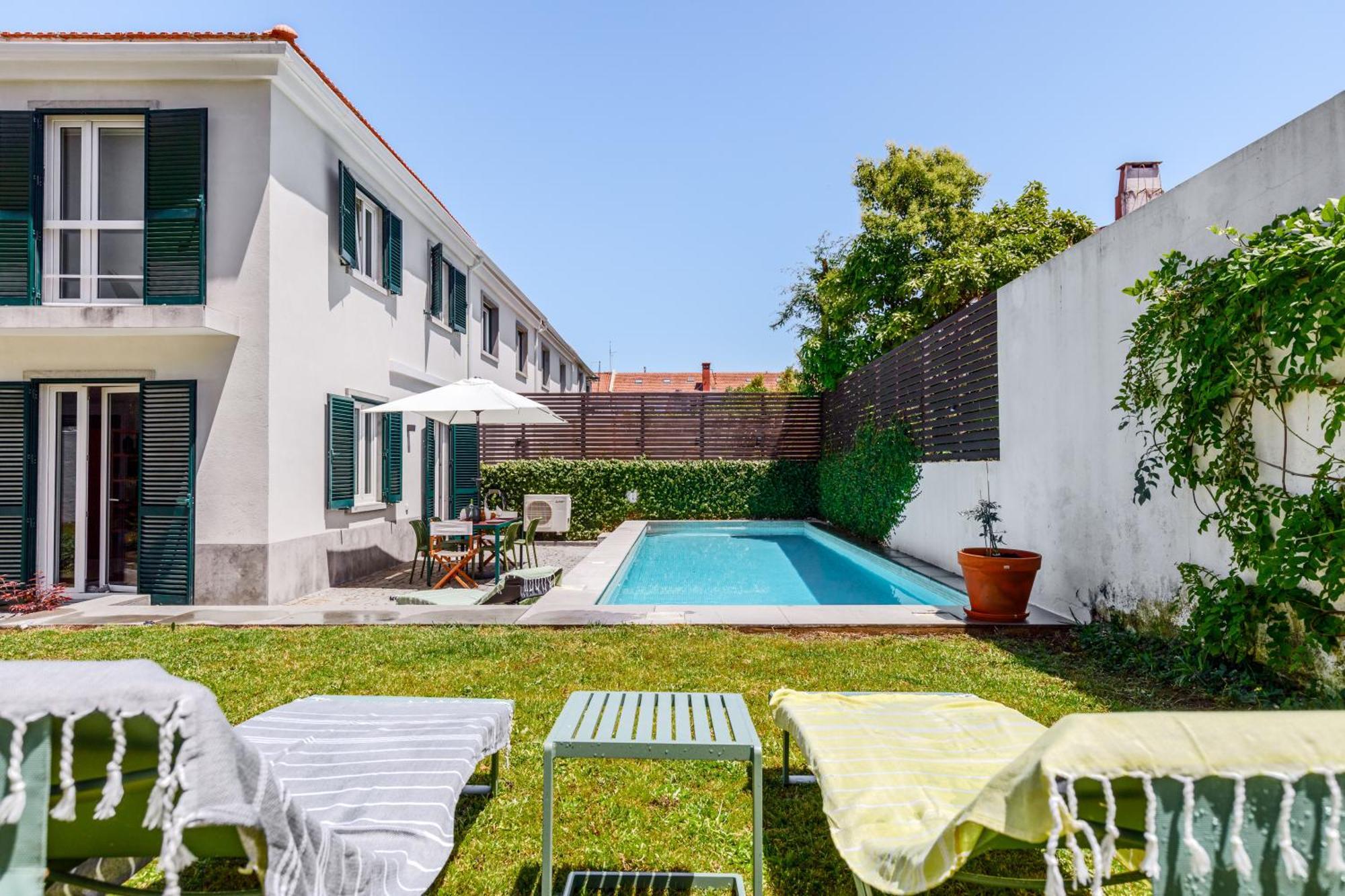 Villa Haus Abel - Pool, Parking And Garden In The Heart Of Lisbona